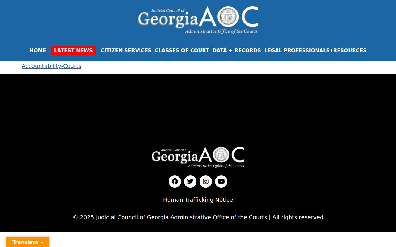 Berrien County criminal docket accountability court resource
