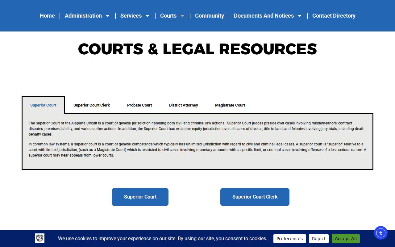 Berrien County court docket court overview