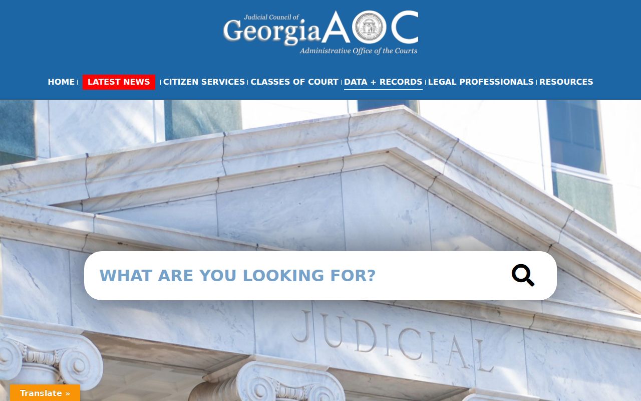 Berrien County court docket Georgia records source