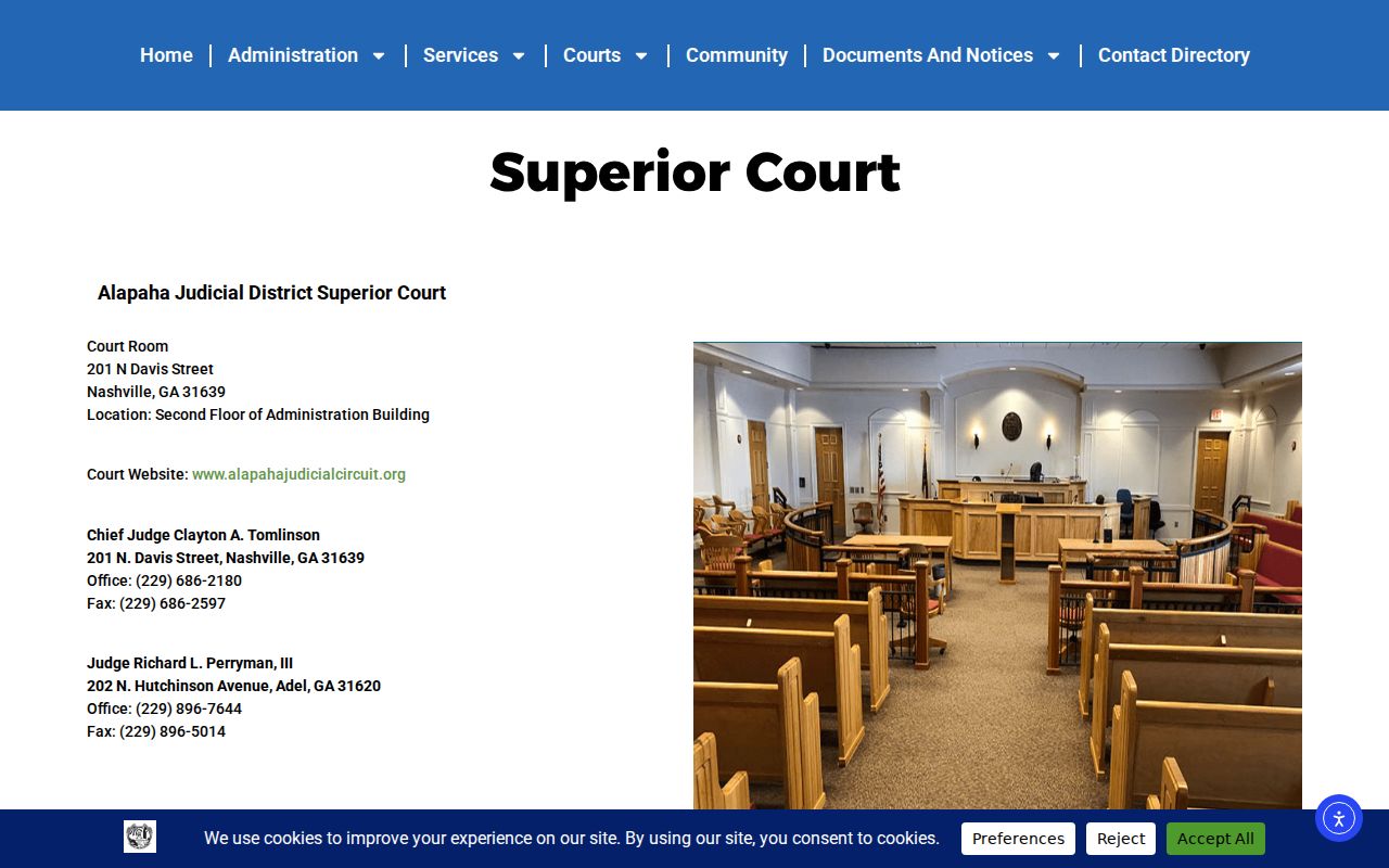Berrien County court docket Superior Court